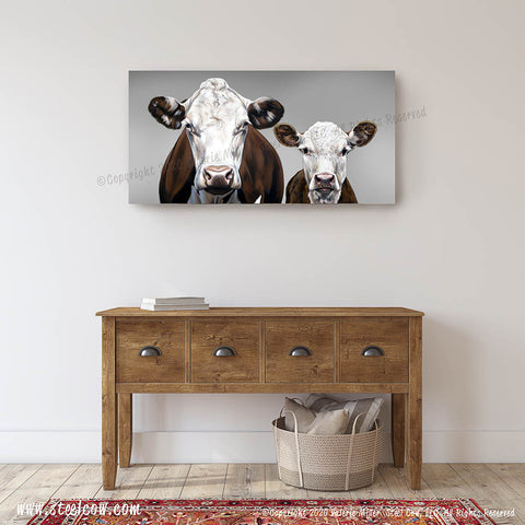 "Momma's Boy...Two" Canvas Prints (4 sizes)