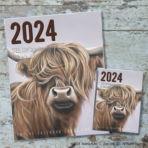 2024 Steel Cow™ Calendars