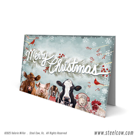 Steel Cow Merry Christmas 2025 Special Edition
