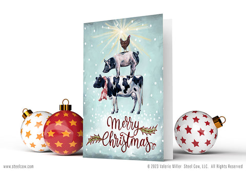Steel Cow Merry Christmas 2023 Special Edition