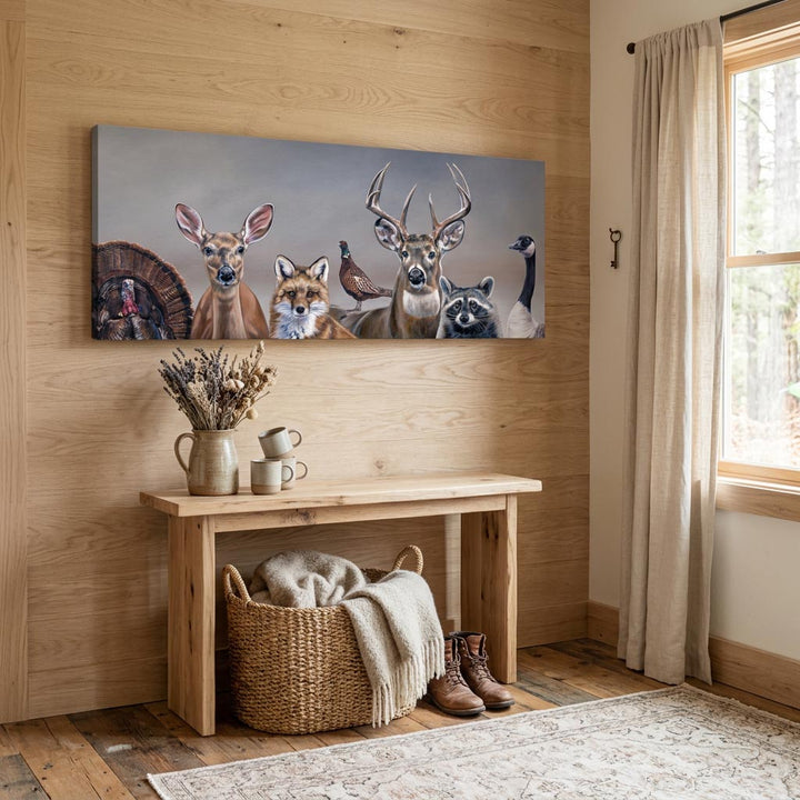 "Deer Friends" Canvas Prints, 5 sizes available