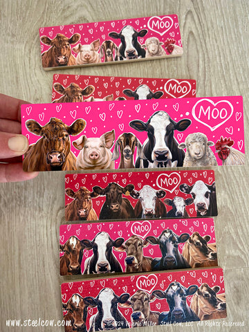 Love Moo™ long magnets (6 images to choose from)