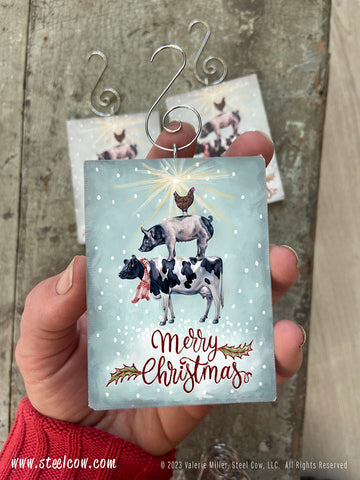 Steel Cow Merry Christmas 2023 Special Edition