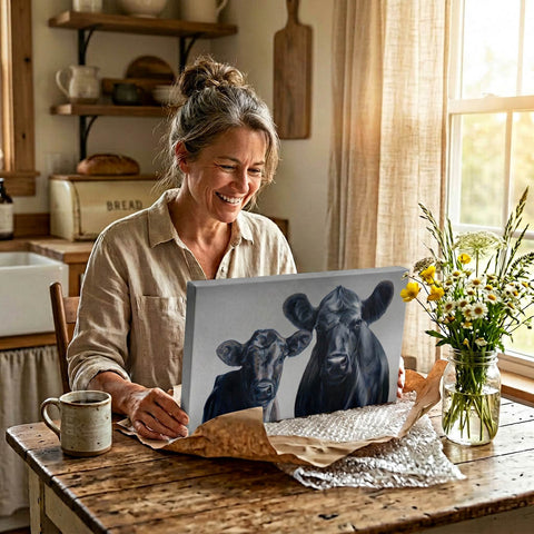 "Momma's Girl" Canvas Prints (4 sizes)