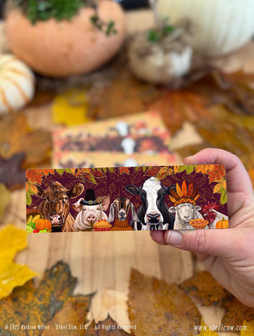 NEW for 2025! The Girls and Friends™ Thanksgiving Magnets