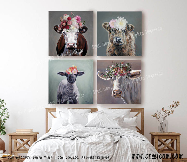 Dahlia Friends Collection (24 images available in 4 sizes)