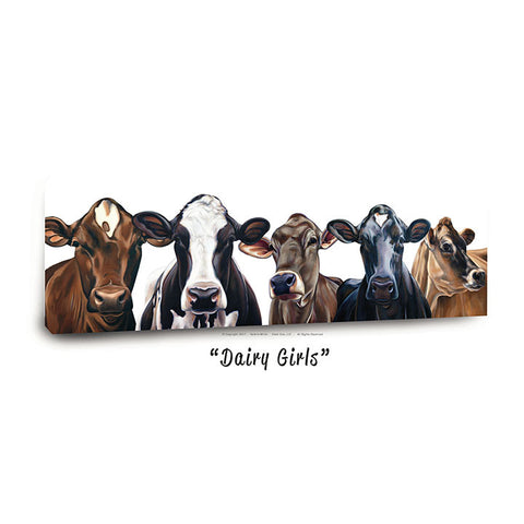"Dairy Girls"™ Canvas Prints, 5 sizes available