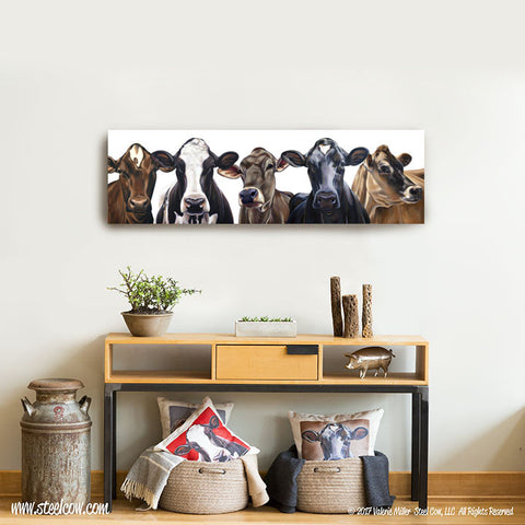 "Dairy Girls"™ Canvas Prints, 5 sizes available