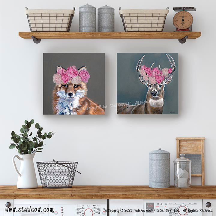 Peony Friends Collection (24 images available in 4 sizes)