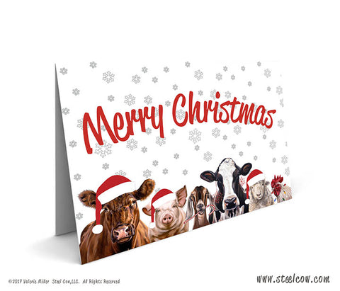 "The Girls and Friends"™ Merry Christmas Greeting Cards