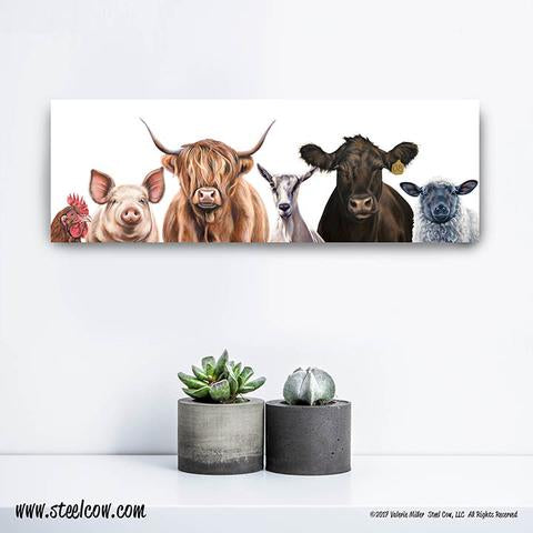 "The Girls and Friends...Two"™ Canvas Prints, 5 sizes available