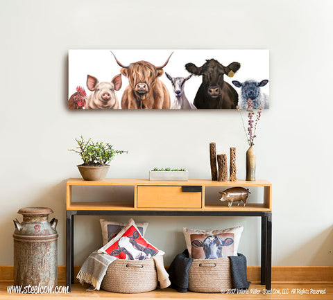 "The Girls and Friends...Two"™ Canvas Prints, 5 sizes available