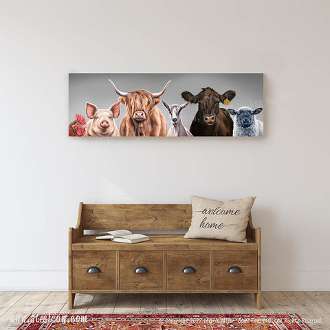 "The Girls and Friends...Two"™ Special Edition Canvas Prints, 5 sizes available